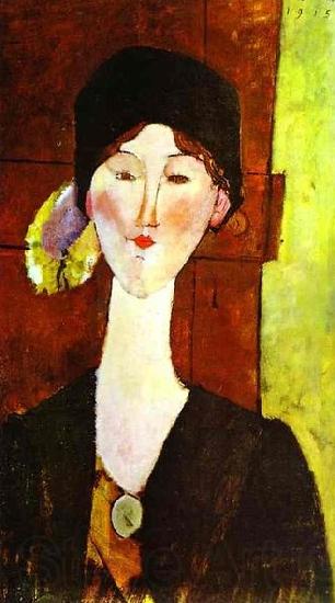 Amedeo Modigliani Portrait of Beatris Hastings Germany oil painting art
